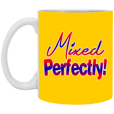 Mixed Perfectly-11oz White Mug