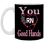 Good Hands-11oz White Mug