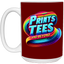 PTB-15oz Ceramic White Mug