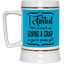Giving a Crap-Beer Stein 22oz.