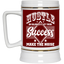 Hustle in Silence-Beer Stein 22oz.