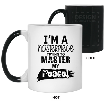 Master Peace-Black-11oz Color Changing Mug