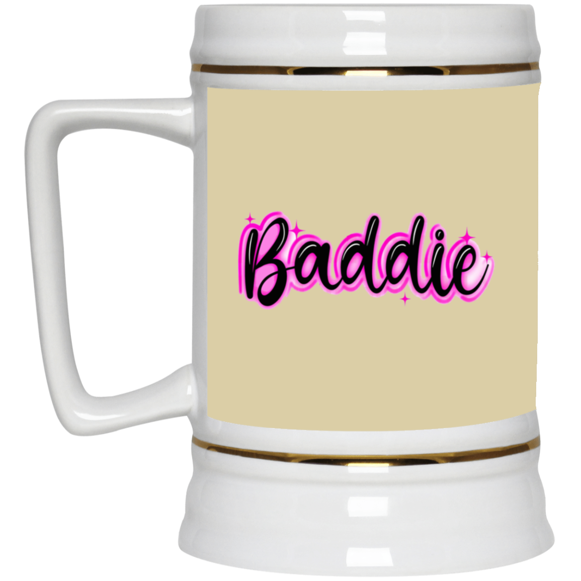 Baddie Gradient-Beer Stein 22oz.