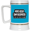 Mind Yours or Invest-Beer Stein 22oz.