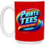 PTB-15oz Ceramic White Mug