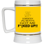 Stop Cussing-Beer Stein 22oz.