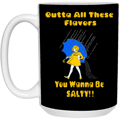Salty-White Girl-15oz White Mug