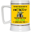 Crazy Yoda-Beer Stein 22oz.