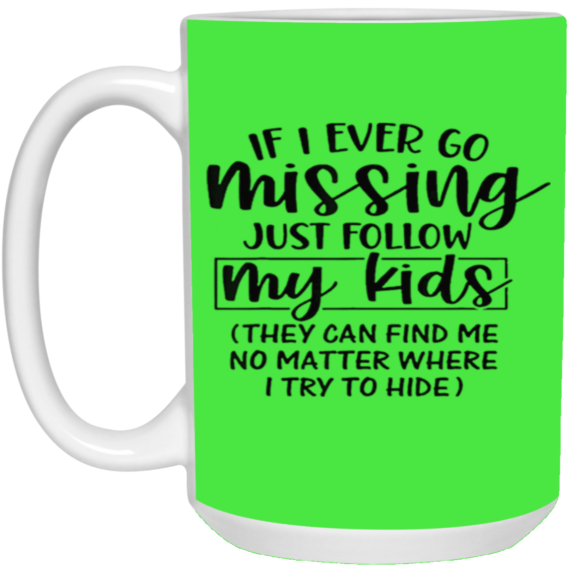 Missing-15oz White Mug