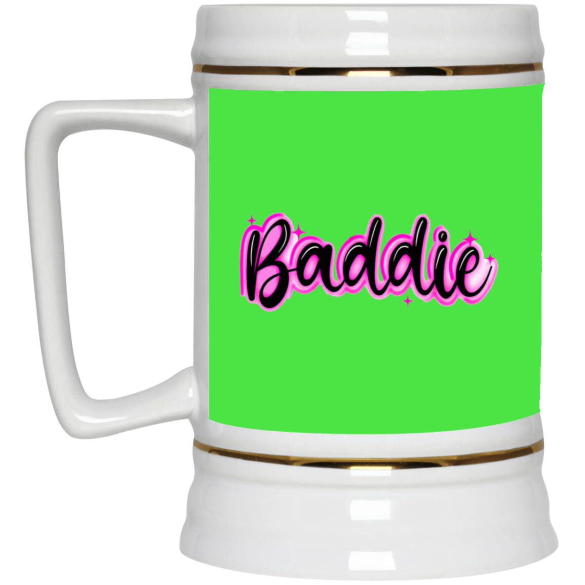 Baddie Gradient-Beer Stein 22oz.