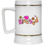 Blessed Flowers-Beer Stein 22oz.