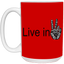 Hand Peace-15oz White Mug