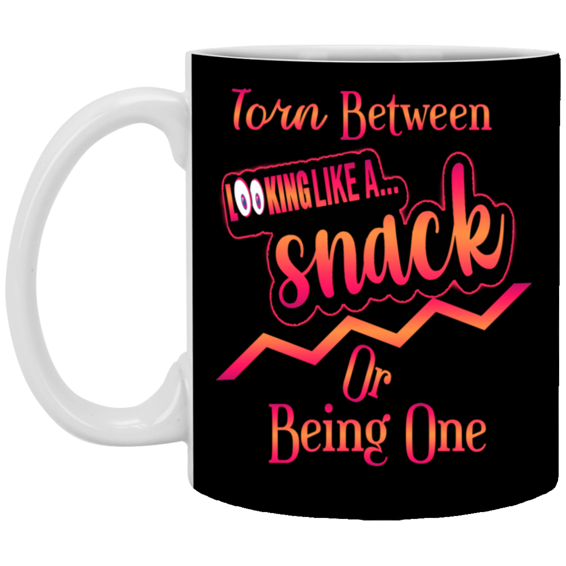 A Snack-Crying-11oz White Mug
