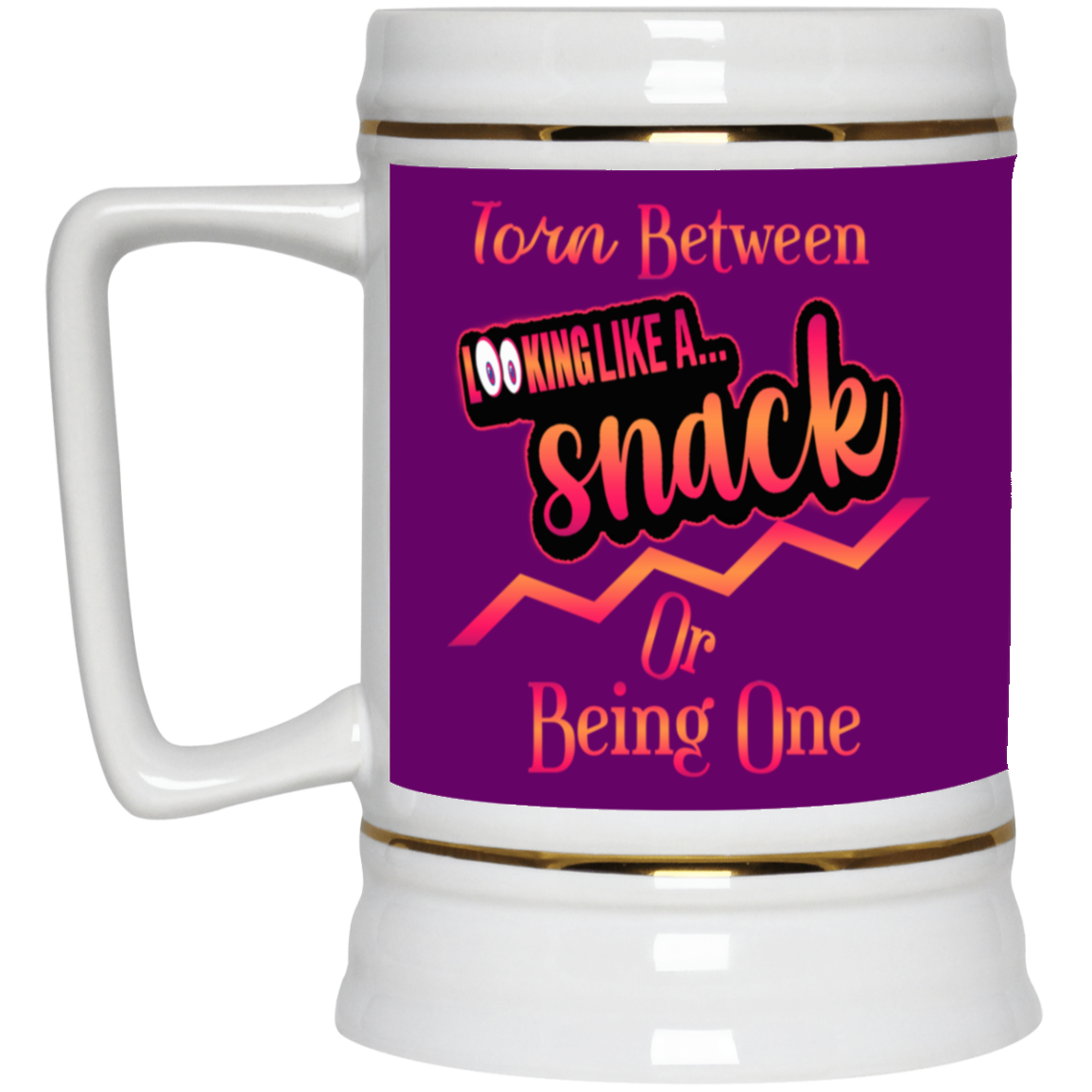 A Snack-Beer Stein 22oz.