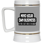 Mind Yours or Invest-Beer Stein 22oz.