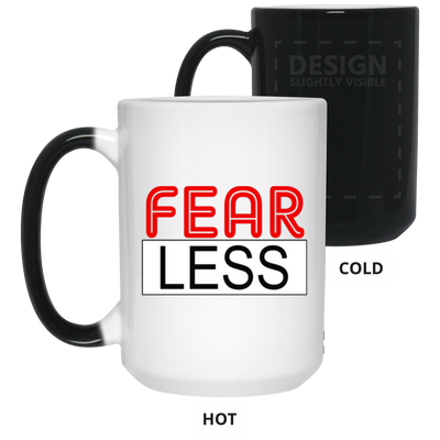 Fear-Less-15oz Color Changing Mug