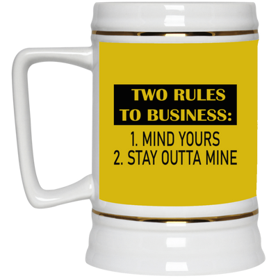 Business Rules-Beer Stein 22oz.