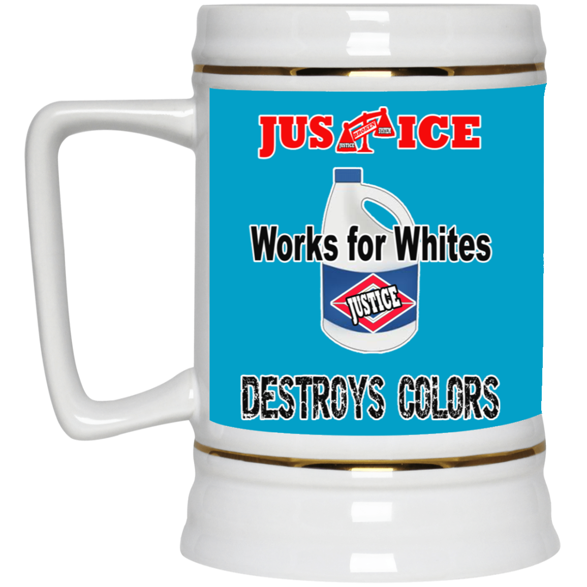 Justice System-Beer Stein 22oz.