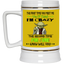 Crazy Yoda-Beer Stein 22oz.
