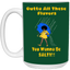 Salty-Black Girl-15oz White Mug
