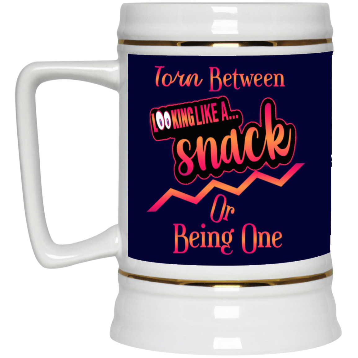 A Snack-Beer Stein 22oz.