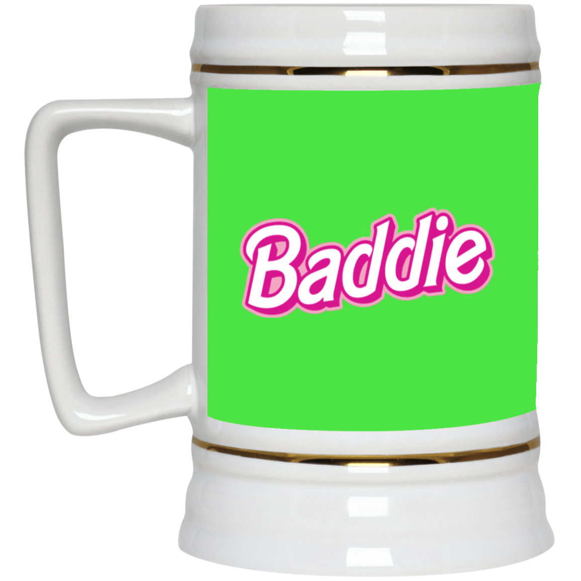 Pink Baddie-Beer Stein 22oz.
