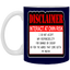 Interact at Own Risk-11oz White Mug