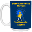 Salty-White Girl-15oz White Mug