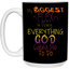Biggest Flex-15oz White Mug