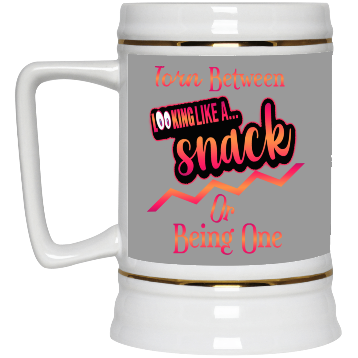 A Snack-Beer Stein 22oz.