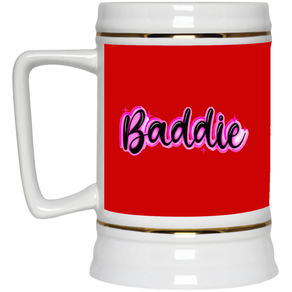 Baddie Gradient-Beer Stein 22oz.
