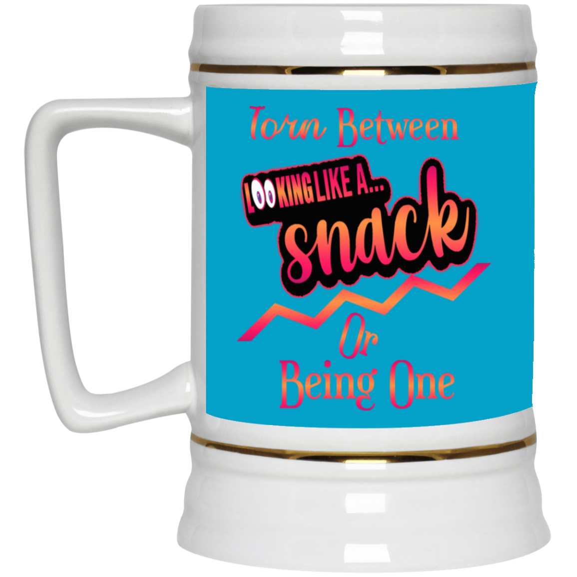 A Snack-Beer Stein 22oz.