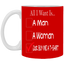 Buy Me A T-Shirt-11oz White Mug