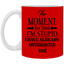 Outsmarted-11oz White Mug