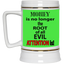 Root of Evil-Attention-Beer Stein 22oz.