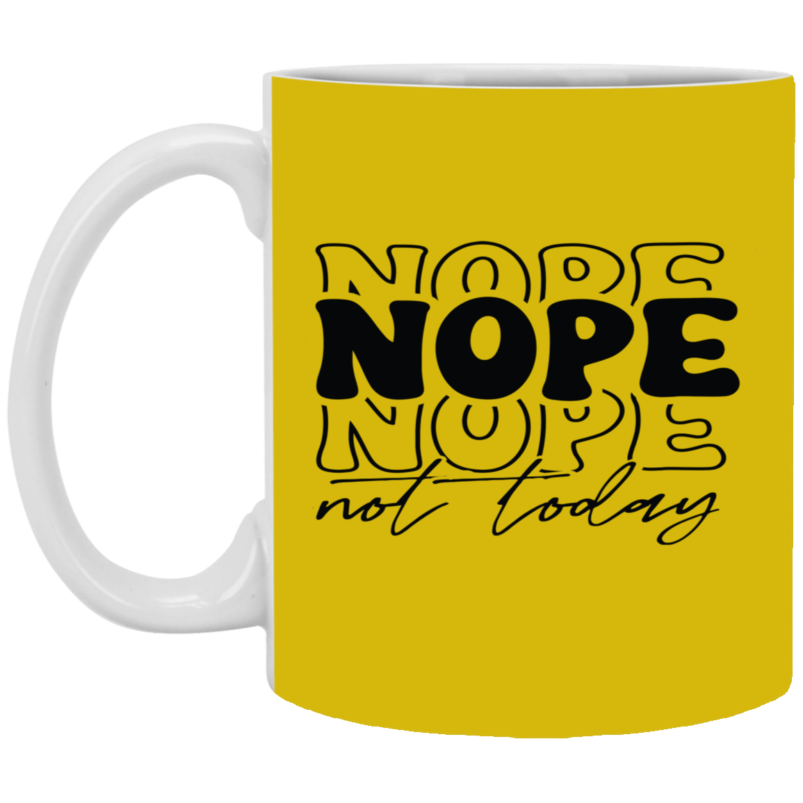 Nope-11oz White Mug