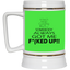 Stop Cussing-Beer Stein 22oz.