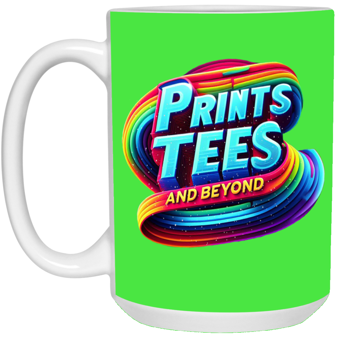 PTB-15oz Ceramic White Mug