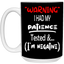 Patience Tested-15oz White Mug