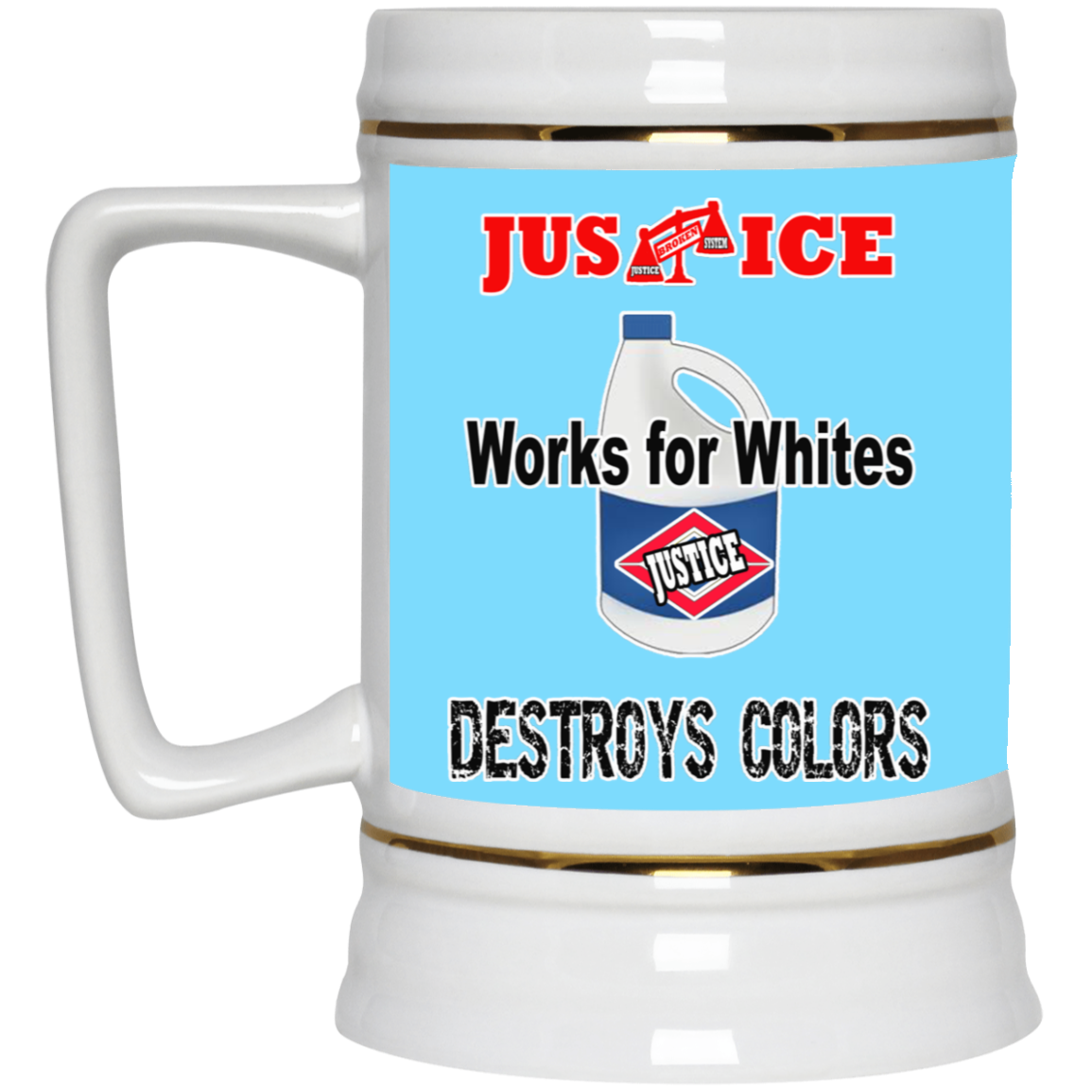 Justice System-Beer Stein 22oz.