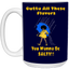 Salty-Black Girl-15oz White Mug