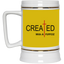 Created With Purpose-Beer Stein 22oz.