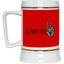 Hand Peace-Beer Stein 22oz.