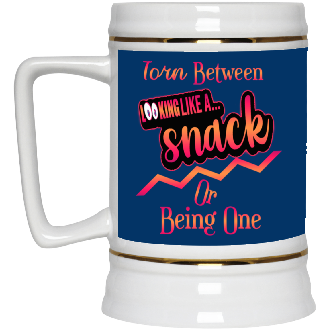 A Snack-Beer Stein 22oz.