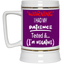 Patience Tested-Beer Stein 22oz.