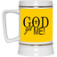 God Got Me- Beer Stein 22oz.