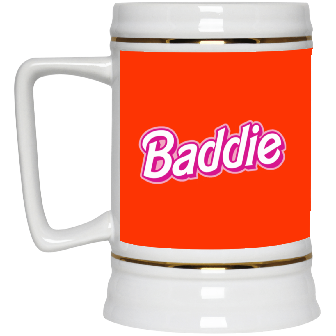 Pink Baddie-Beer Stein 22oz.