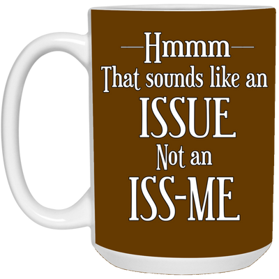 Issue-15oz White Mug