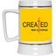 Created With Purpose-Beer Stein 22oz.
