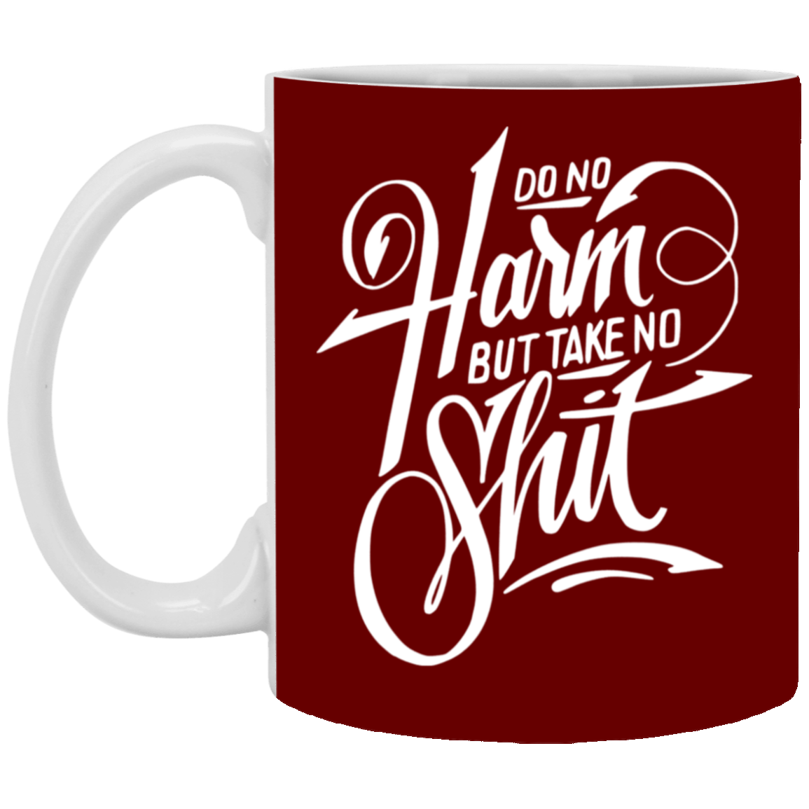 No Harm-11oz White Mug